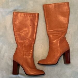 Liz Claiborne Tan Knee High Boots